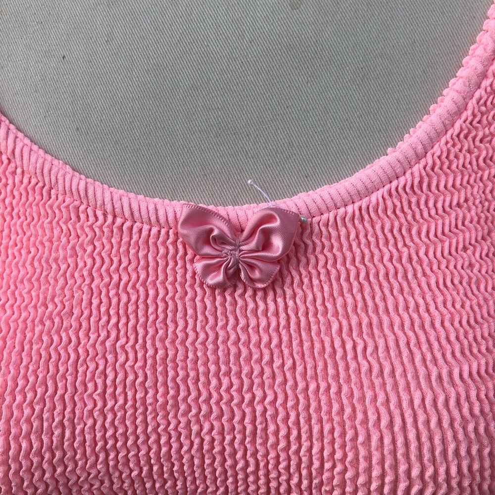 Vintage Hunza G Pink Bikini swimsuit - Picture 2 of 5
